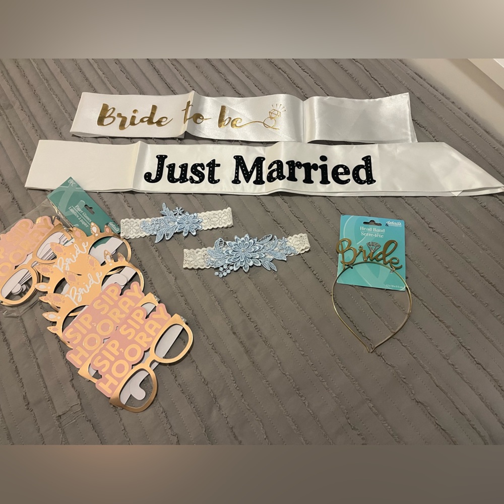 Misc bridal accessories